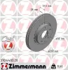 Bremsscheibe Vorderachse ZIMMERMANN 370.4403.20
