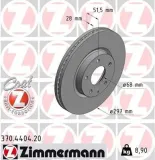 Bremsscheibe ZIMMERMANN 370.4404.20