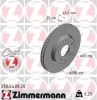 Bremsscheibe Vorderachse ZIMMERMANN 370.4409.20