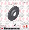Bremsscheibe Vorderachse ZIMMERMANN 380.2116.54