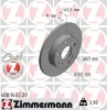 Bremsscheibe Vorderachse ZIMMERMANN 400.1402.20
