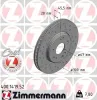 Bremsscheibe Vorderachse ZIMMERMANN 400.1419.52