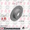 Bremsscheibe Hinterachse ZIMMERMANN 400.1420.20