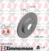 Bremsscheibe Vorderachse ZIMMERMANN 400.1425.20