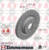 Bremsscheibe Hinterachse ZIMMERMANN 400.3627.20