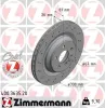 Bremsscheibe Hinterachse ZIMMERMANN 400.3635.20