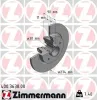 Bremsscheibe Hinterachse ZIMMERMANN 400.3638.00