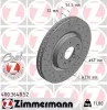 Bremsscheibe Vorderachse ZIMMERMANN 400.3648.52