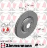 Bremsscheibe Vorderachse ZIMMERMANN 400.3649.20