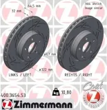 Bremsscheibe Vorderachse ZIMMERMANN 400.3654.53