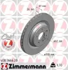 Bremsscheibe Hinterachse ZIMMERMANN 400.3666.20