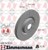 Bremsscheibe Vorderachse ZIMMERMANN 400.3670.20