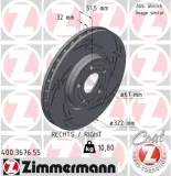 Bremsscheibe ZIMMERMANN 400.3676.55