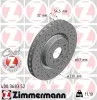 Bremsscheibe Vorderachse ZIMMERMANN 400.3683.52
