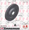 Bremsscheibe Vorderachse links ZIMMERMANN 400.3685.54