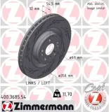Bremsscheibe Vorderachse links ZIMMERMANN 400.3685.54
