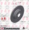 Bremsscheibe Hinterachse ZIMMERMANN 400.3686.52