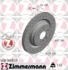 Bremsscheibe Hinterachse ZIMMERMANN 400.3689.20