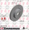Bremsscheibe Vorderachse ZIMMERMANN 400.5507.30