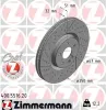 Bremsscheibe Vorderachse ZIMMERMANN 400.5516.20