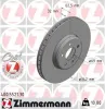 Bremsscheibe Vorderachse ZIMMERMANN 400.5521.30