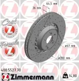 Bremsscheibe ZIMMERMANN 400.5527.70