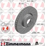 Bremsscheibe ZIMMERMANN 400.5529.20