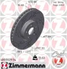 Bremsscheibe Vorderachse links ZIMMERMANN 400.5529.54