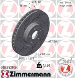 Bremsscheibe Vorderachse links ZIMMERMANN 400.5529.54