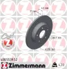 Bremsscheibe Hinterachse ZIMMERMANN 400.5539.52