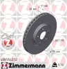 Bremsscheibe Vorderachse ZIMMERMANN 400.5542.52