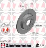 Bremsscheibe ZIMMERMANN 400.5543.20