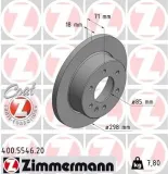 Bremsscheibe ZIMMERMANN 400.5546.20