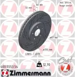 Bremsscheibe Vorderachse links ZIMMERMANN 400.5553.54