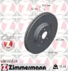 Bremsscheibe Vorderachse ZIMMERMANN 400.5555.20