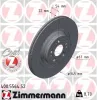 Bremsscheibe Hinterachse ZIMMERMANN 400.5564.52