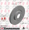 Bremsscheibe Vorderachse ZIMMERMANN 400.5566.52