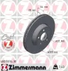 Bremsscheibe Vorderachse ZIMMERMANN 400.5574.30