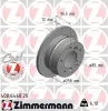 Bremsscheibe Hinterachse ZIMMERMANN 400.6468.20