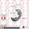 Bremstrommel Hinterachse ZIMMERMANN 405.4101.20