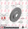 Bremsscheibe Vorderachse ZIMMERMANN 430.2621.52
