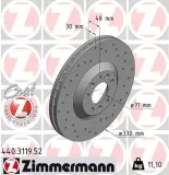 Bremsscheibe Vorderachse ZIMMERMANN 440.3119.52