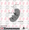 Bremsscheibe Hinterachse ZIMMERMANN 440.3121.00