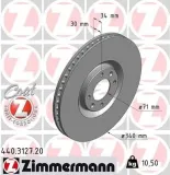 Bremsscheibe ZIMMERMANN 440.3127.20