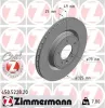 Bremsscheibe Hinterachse ZIMMERMANN 450.5228.20