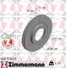 Bremsscheibe Vorderachse ZIMMERMANN 460.1506.20