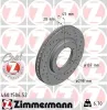 Bremsscheibe Vorderachse ZIMMERMANN 460.1506.52