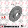 Bremsscheibe Vorderachse links ZIMMERMANN 460.1520.20