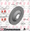 Bremsscheibe Vorderachse rechts ZIMMERMANN 460.1551.70