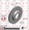 Bremsscheibe Hinterachse links ZIMMERMANN 460.1566.20